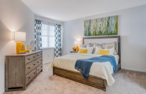 Two Bedroom Apartments in Limerick, PA - Model Large Bedroom-with Natural Lighting 